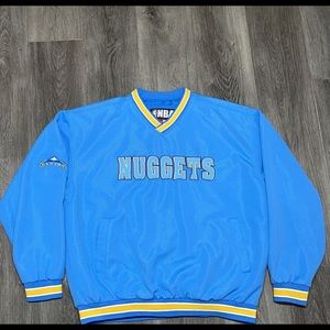 Denver nuggets pullover with side zip